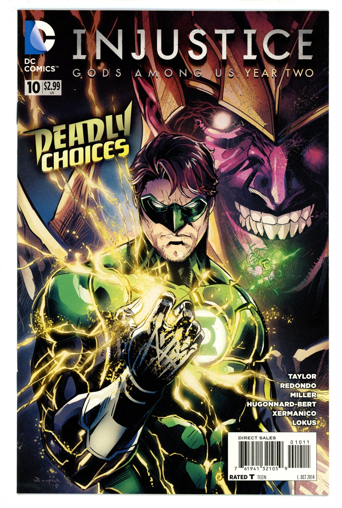 Injustice: Gods Among Us Year Two 10 High Grade (2014) 