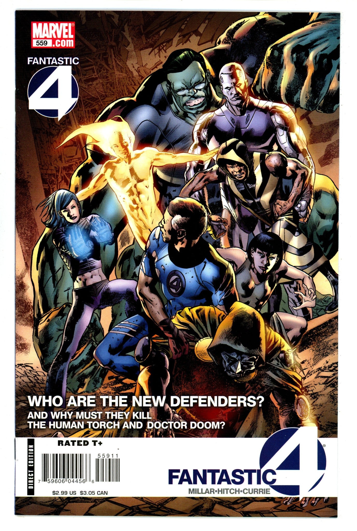 Fantastic Four Vol 3 559 High Grade (2008) 