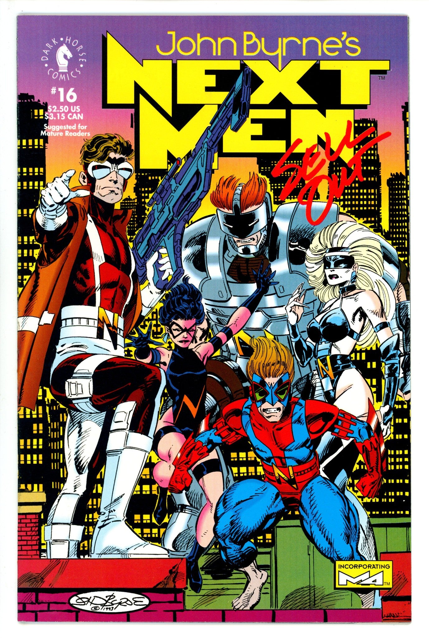 John Byrne's Next Men 16 (1993)