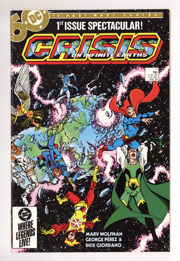 Crisis on Infinite Earths 1 NM- (9.2) (1985)