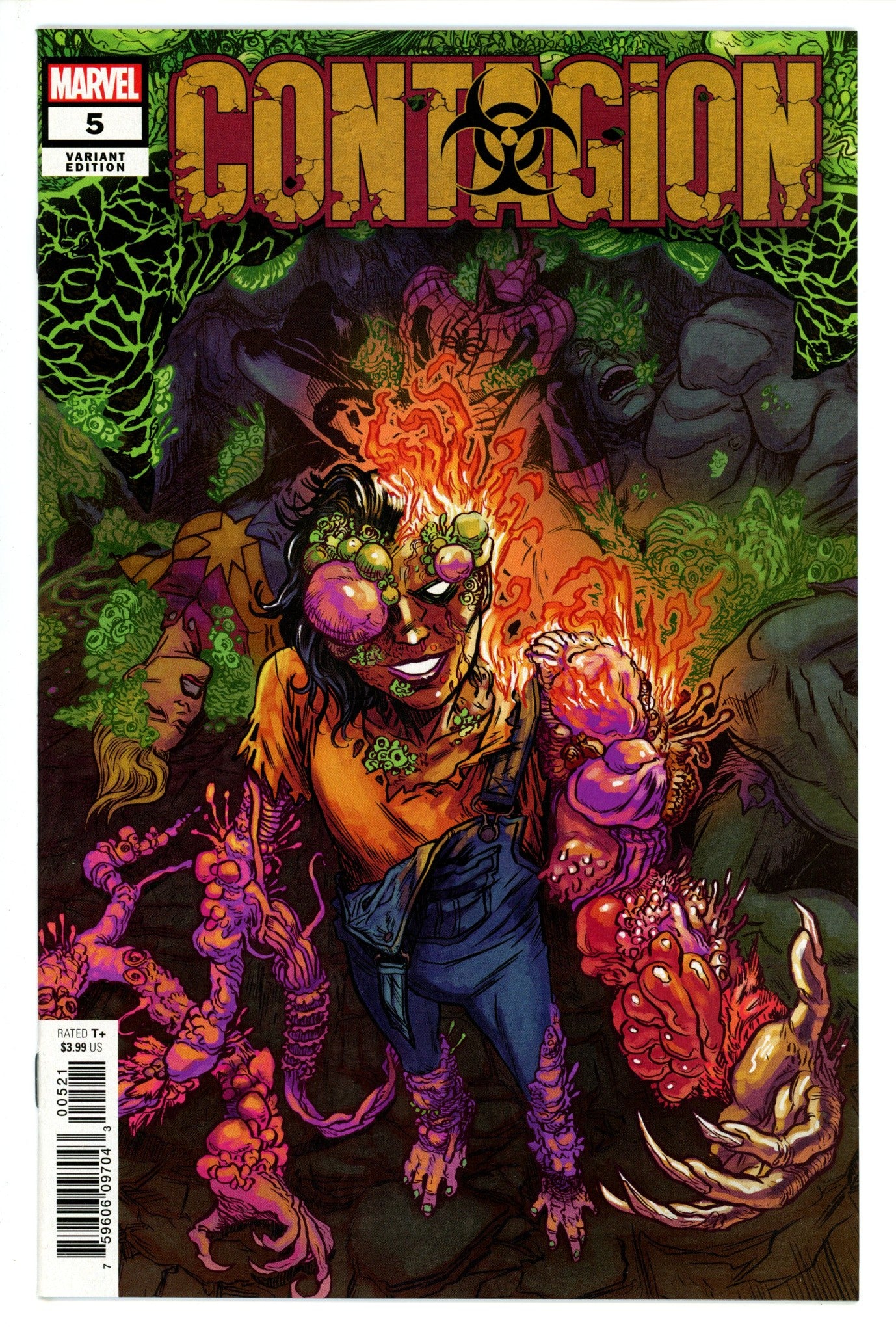 Contagion Vol 1 5 Browne Variant (2019)