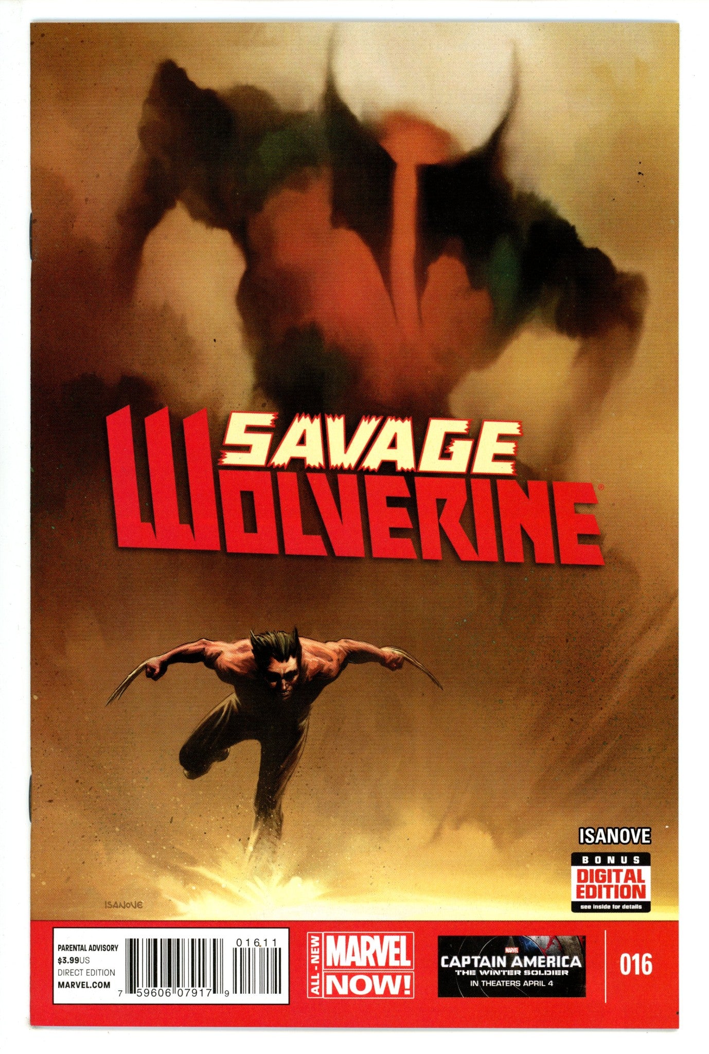 Savage Wolverine 16 High Grade (2014) 