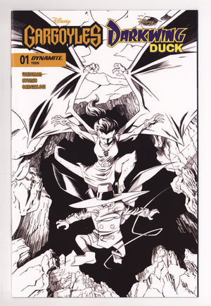 Gargoyles Darkwing Duck 1 Shalvey B&W Incentive (2026)