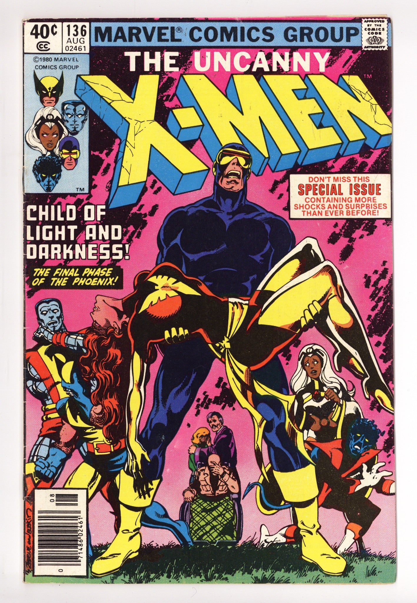 The X-Men Vol 1 136 VG+ (4.5) (1980) Newsstand 