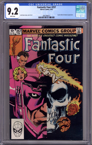 Fantastic Four Vol 1 257 CGC 9.2 (NM-) (1983)