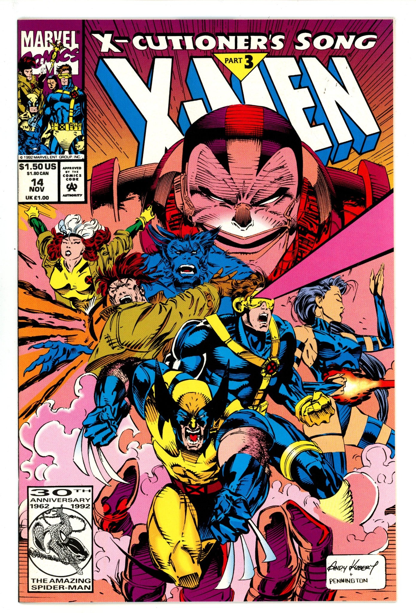 X-Men Vol 1 14 High Grade (1992) 