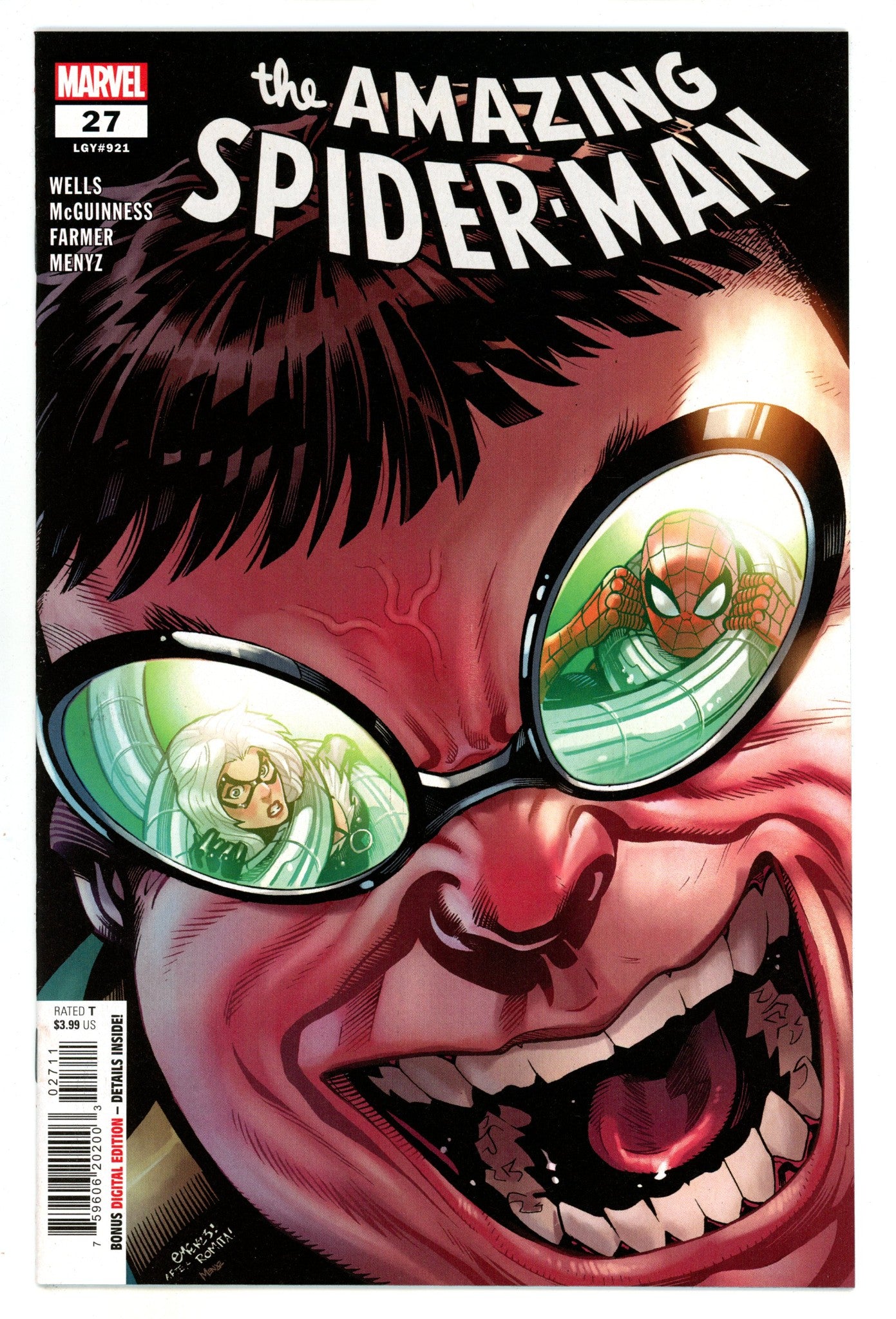 The Amazing Spider-Man Vol 6 27 (921)  High Grade  (2023)  