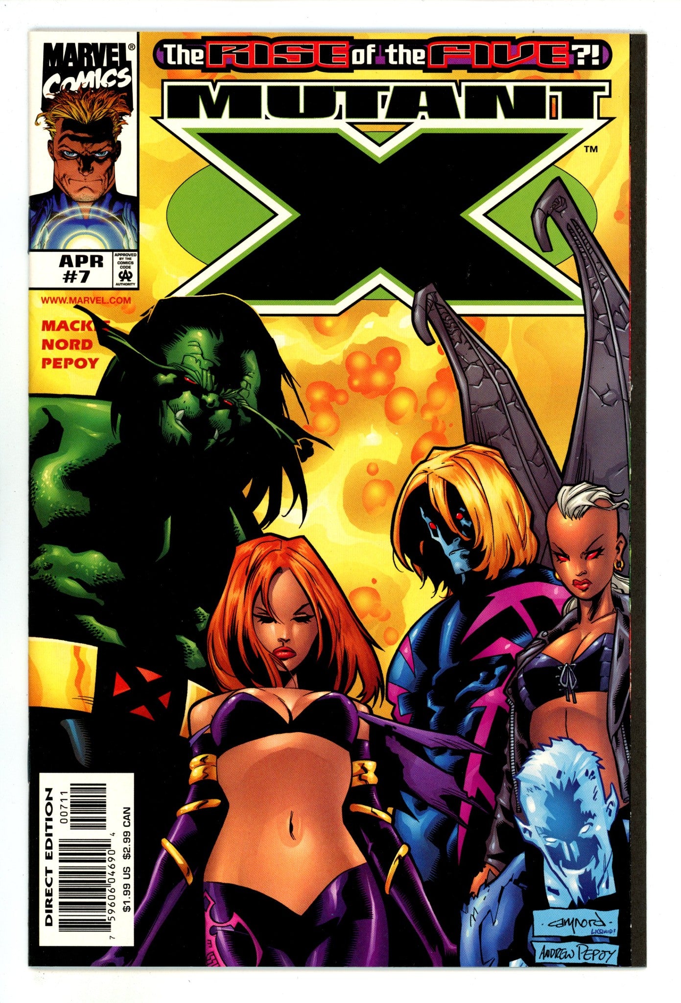 Mutant X 7 High Grade (1999) 