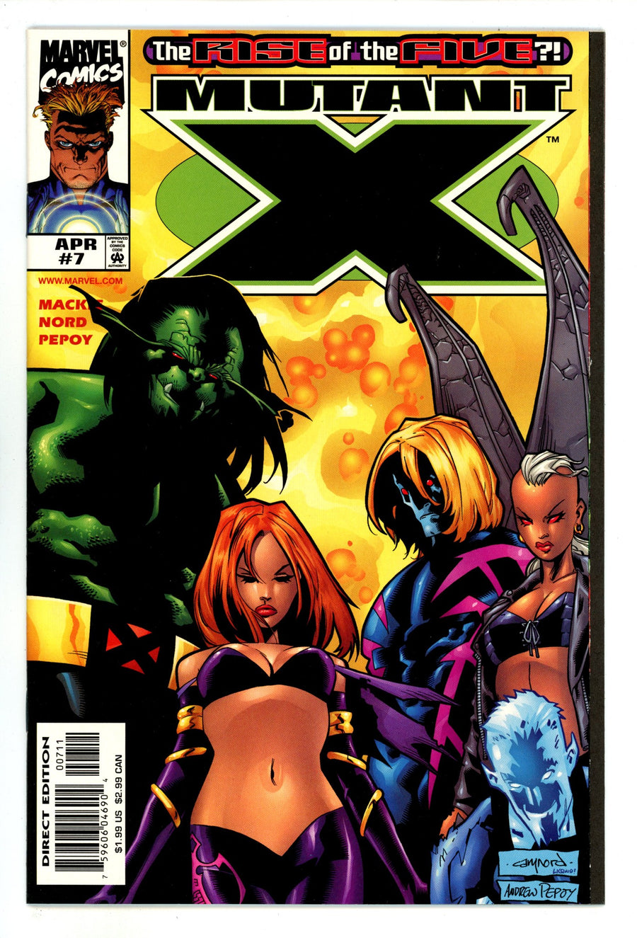 Mutant X 7 High Grade (1999) 