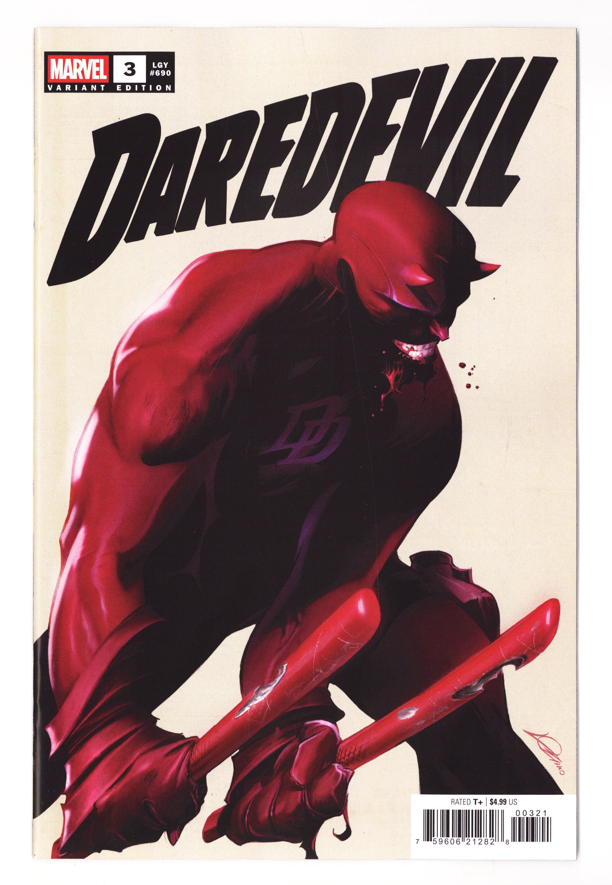 Daredevil Vol 9 3 Lozano Variant (2026)