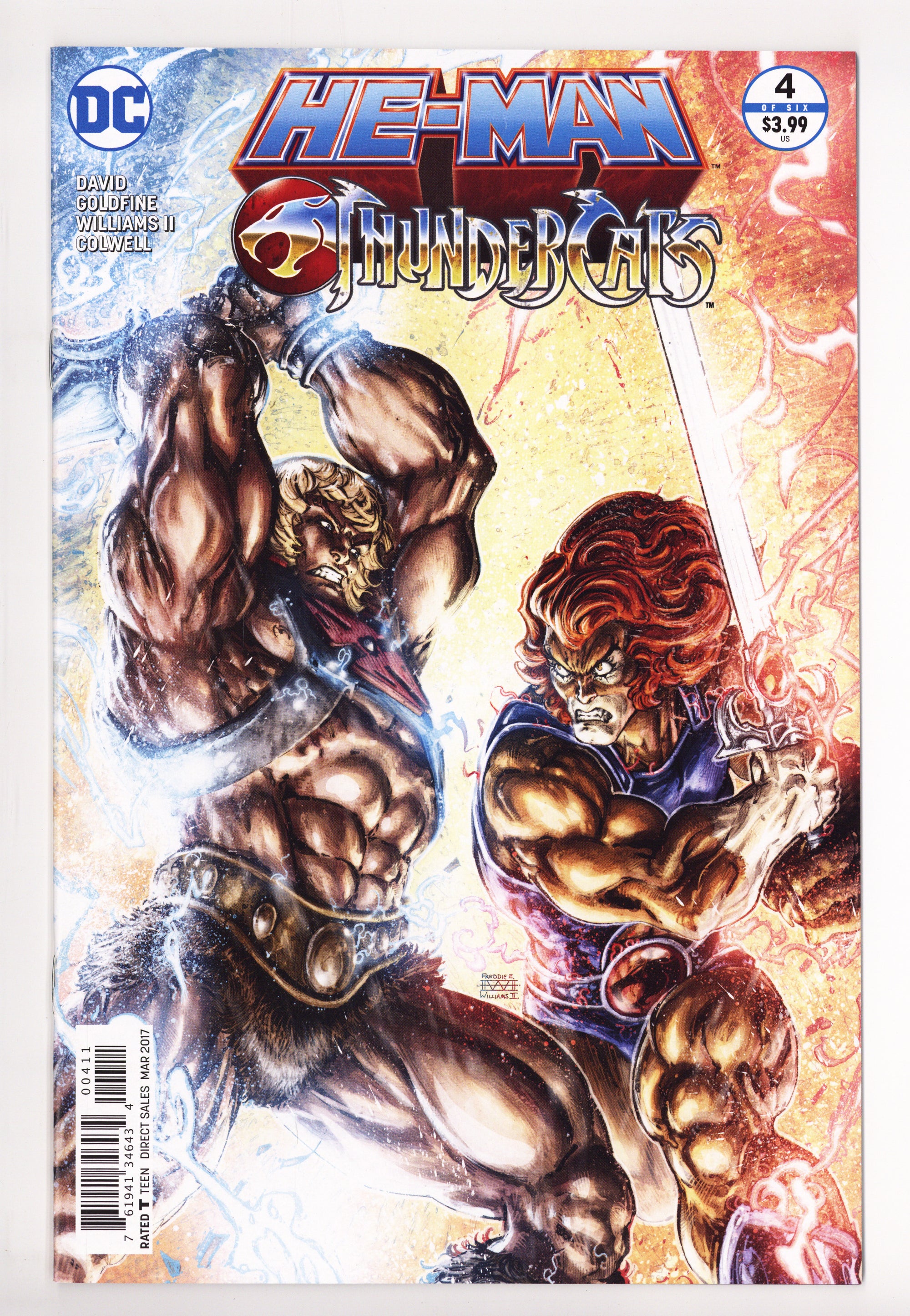 He-Man / Thundercats 4 NM (9.4) (2017) 