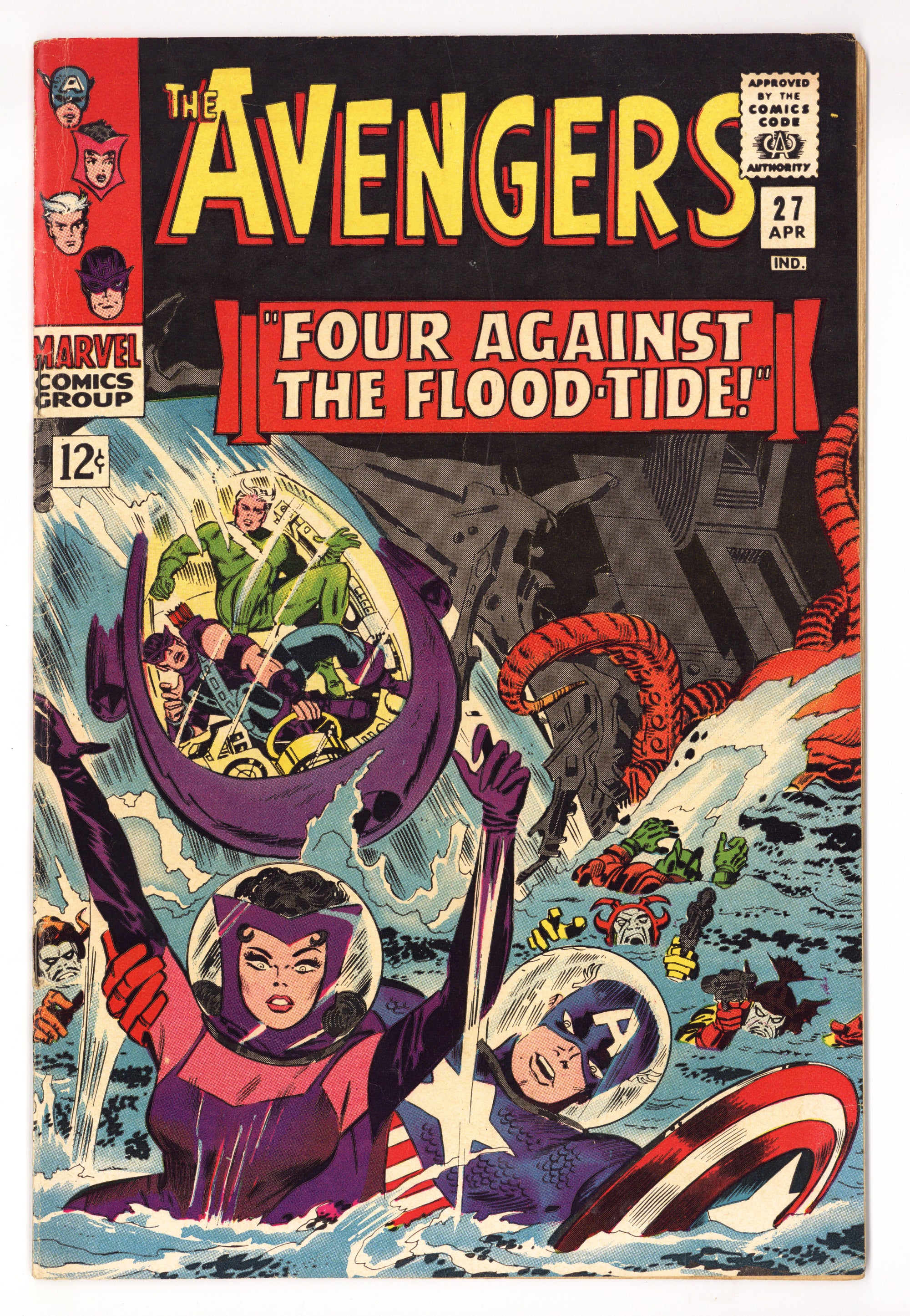 The Avengers Vol 1 27 VG/FN (5.0) (1966) 