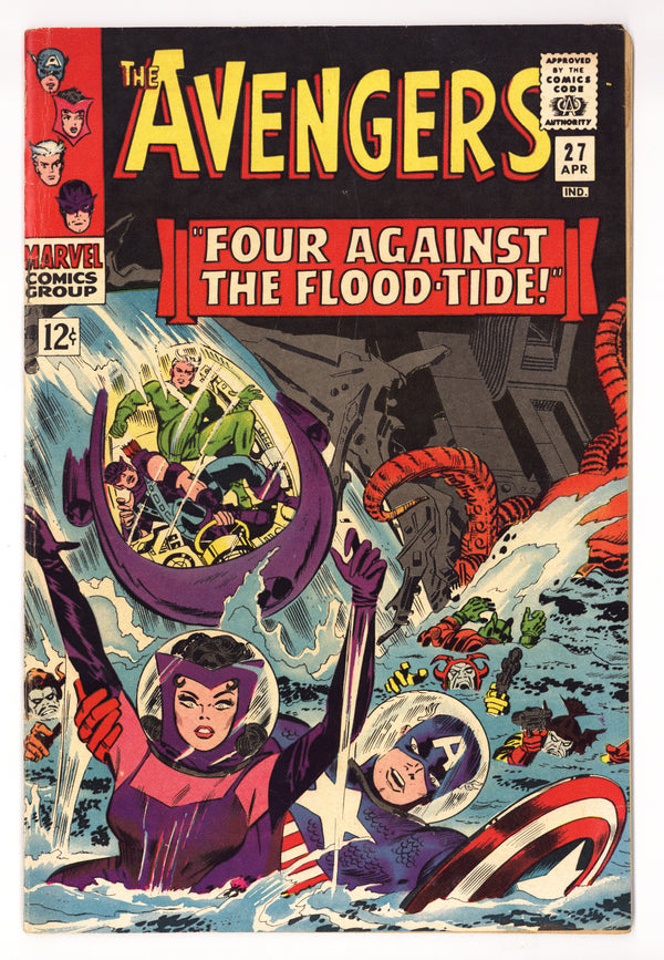 The Avengers Vol 1 27 VG/FN (5.0) (1966)