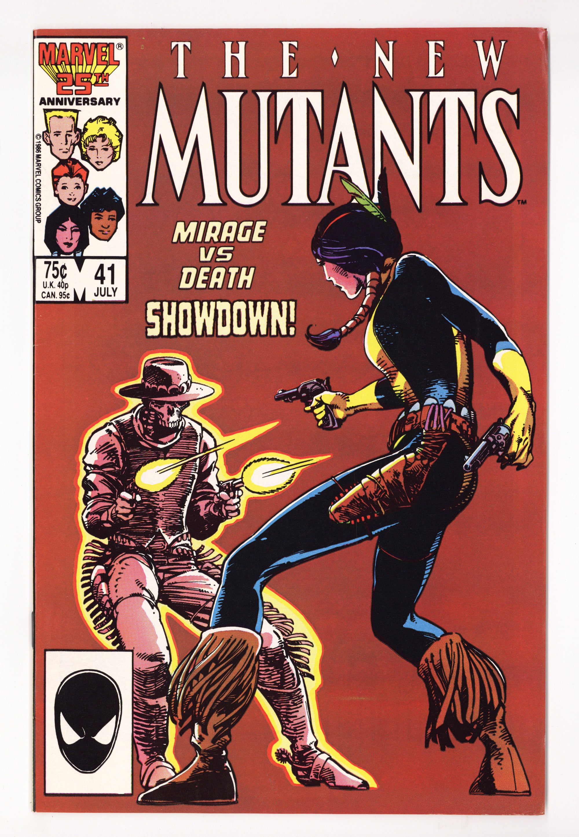 The New Mutants 41 High Grade (1986) 