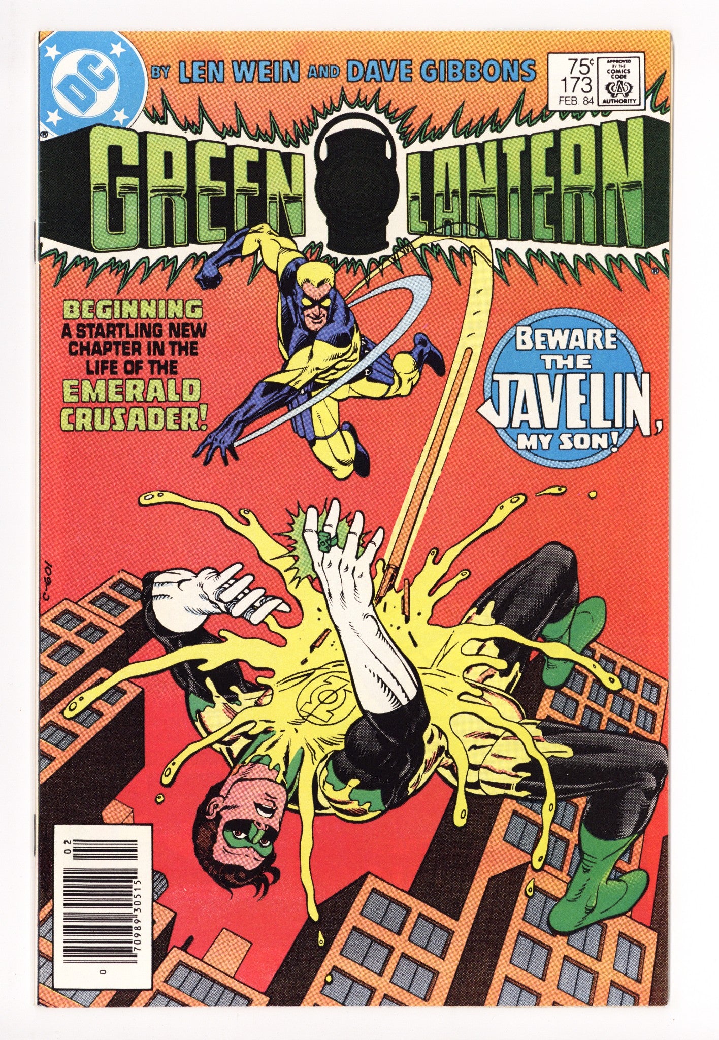Green Lantern Vol 2 173 VF/NM (9.0) (1984) Newsstand 
