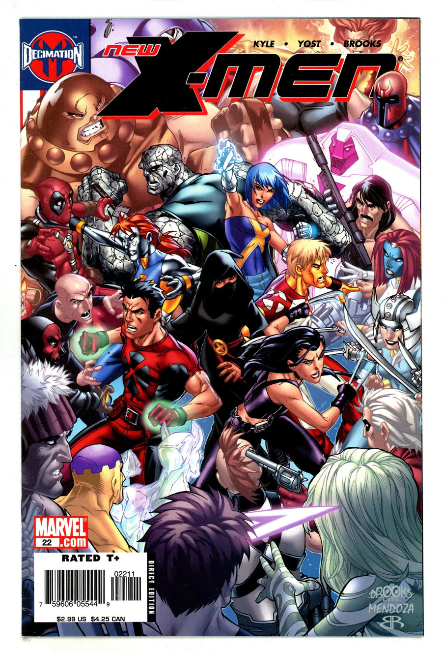 New X-Men 22 Mid Grade (2006) 