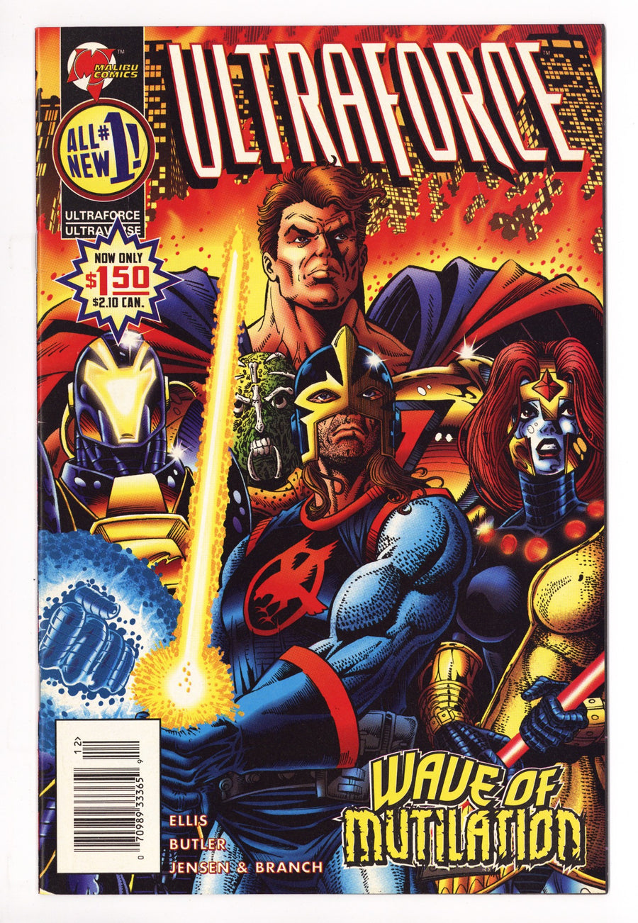 UltraForce Vol 2 1 High Grade (1995) Newsstand 