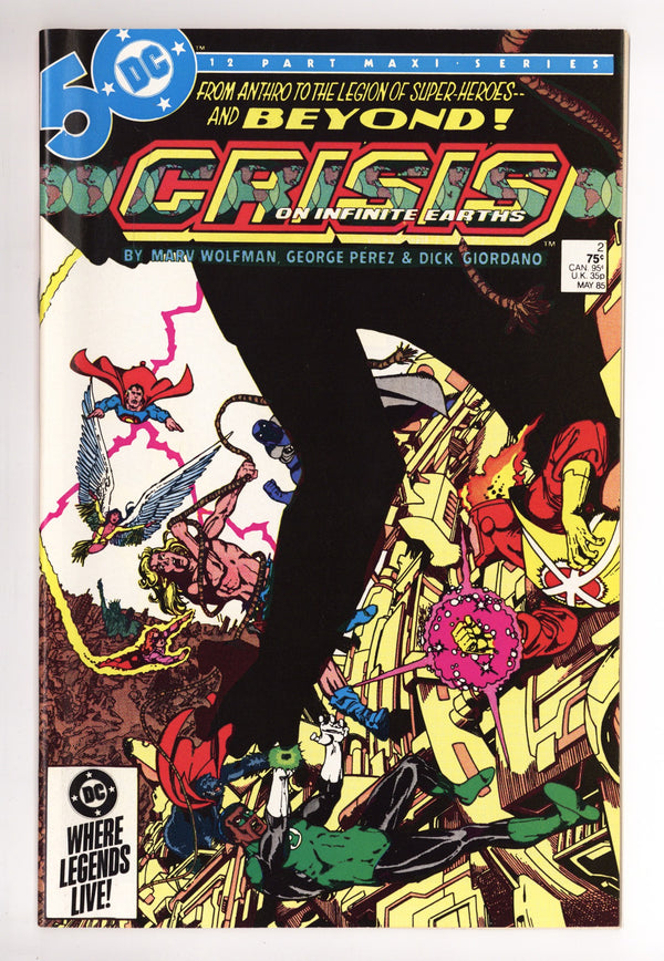 Crisis on Infinite Earths 2 NM (9.4) (1985)