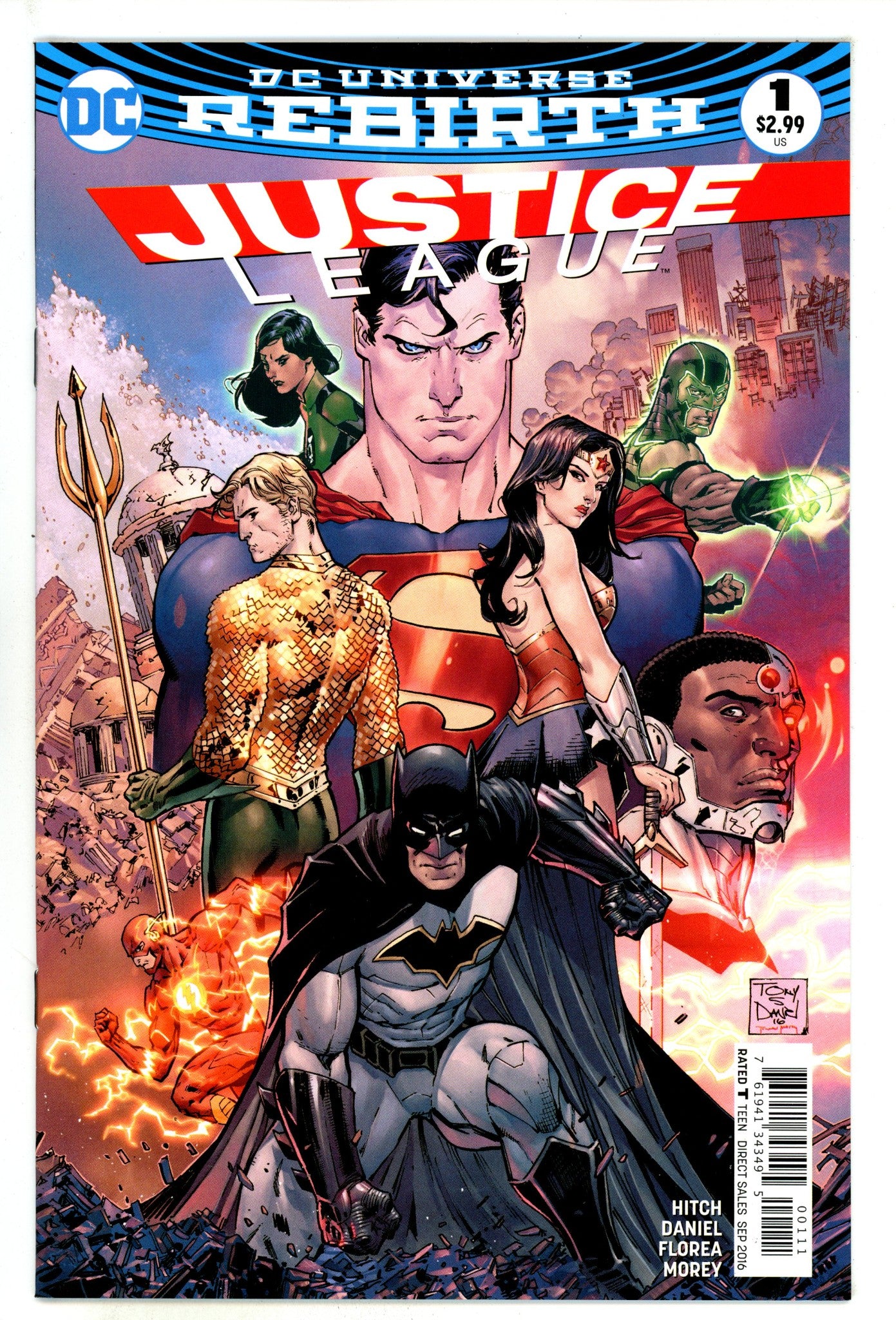 Justice League Vol 2 1 High Grade (2016) 