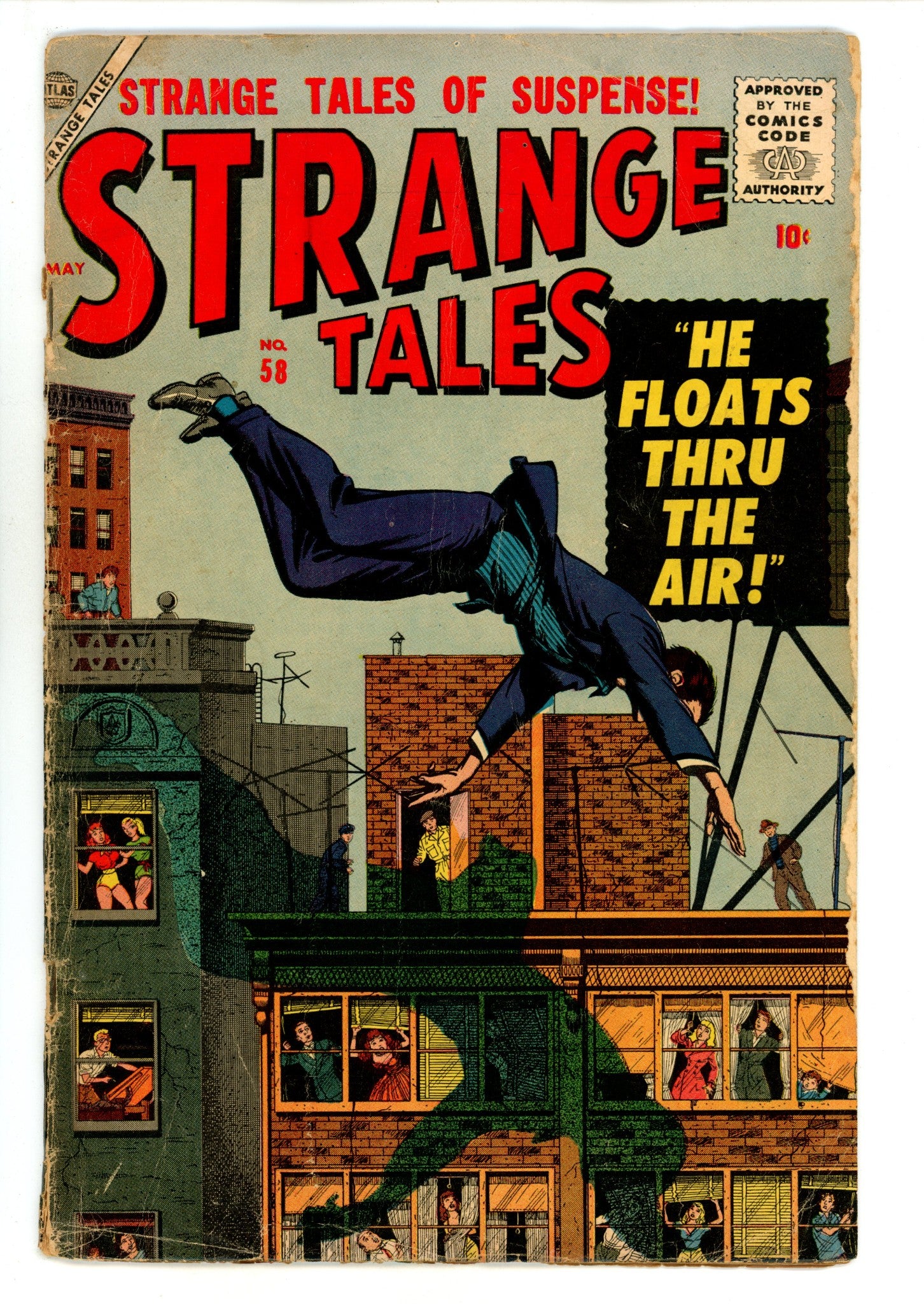 Strange Tales Vol 1 58 VG- (3.5) (1957) 