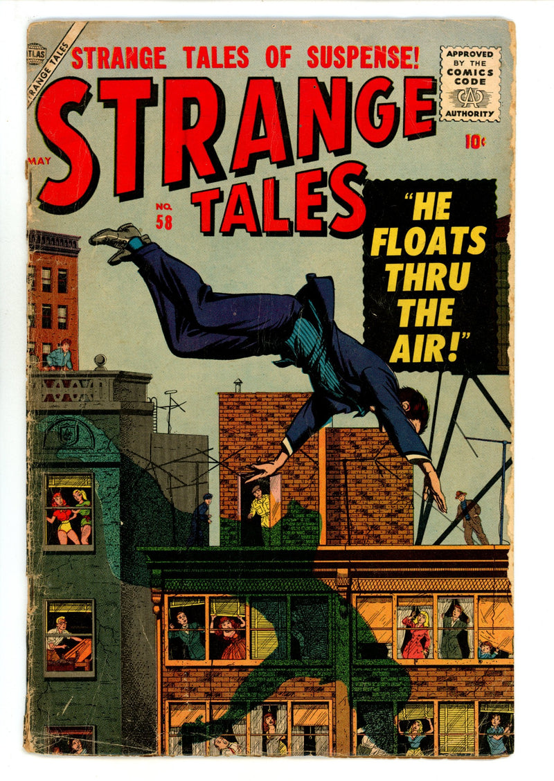 Strange Tales Vol 1 58 VG- (3.5) (1957) 