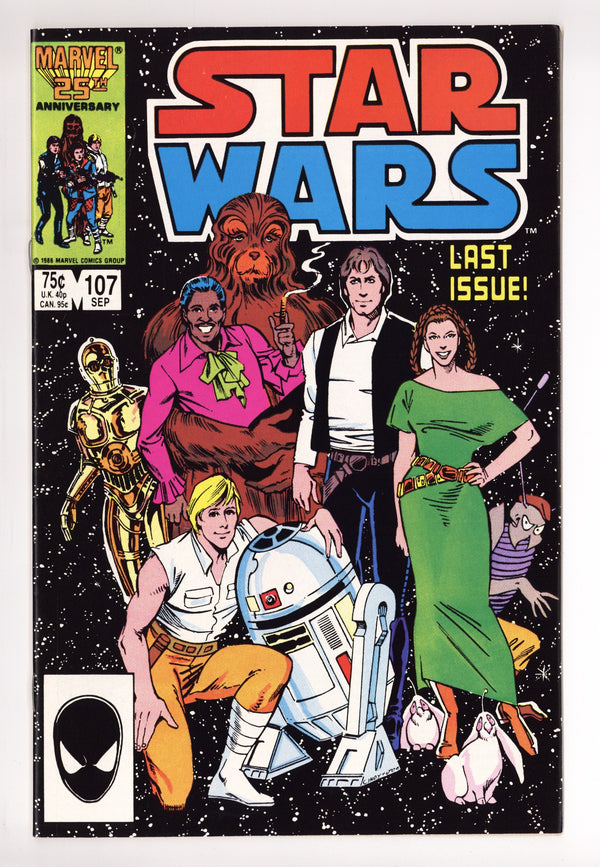 Star Wars Vol 1 107 VF/NM (9.0) (1986)