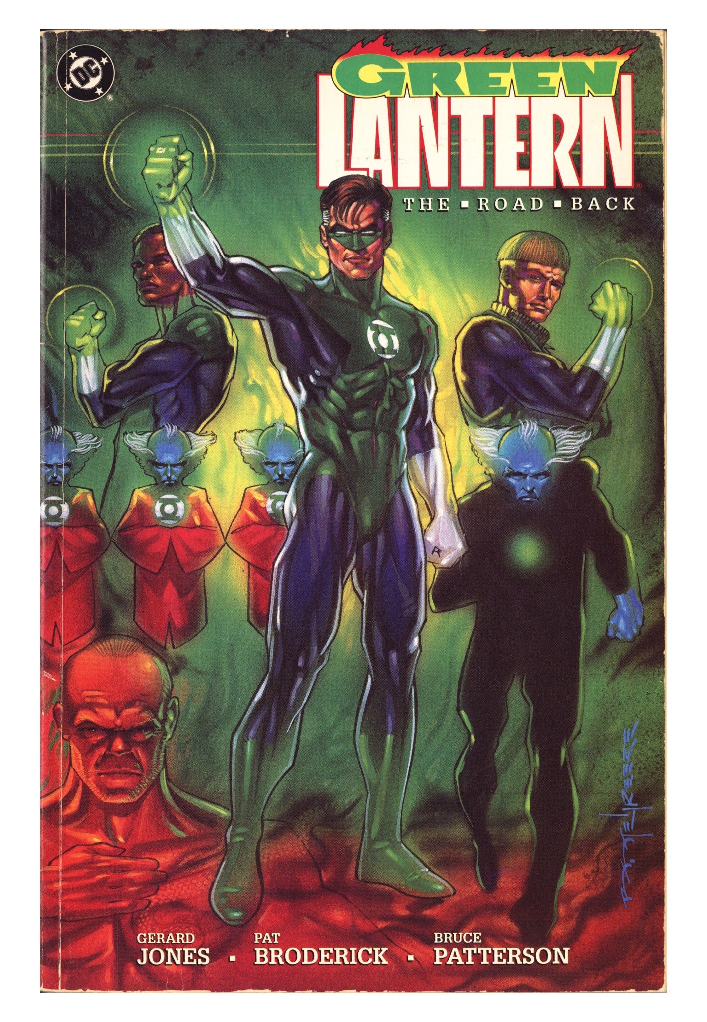 Green Lantern: The Road Back TPB Low Grade (1992) 