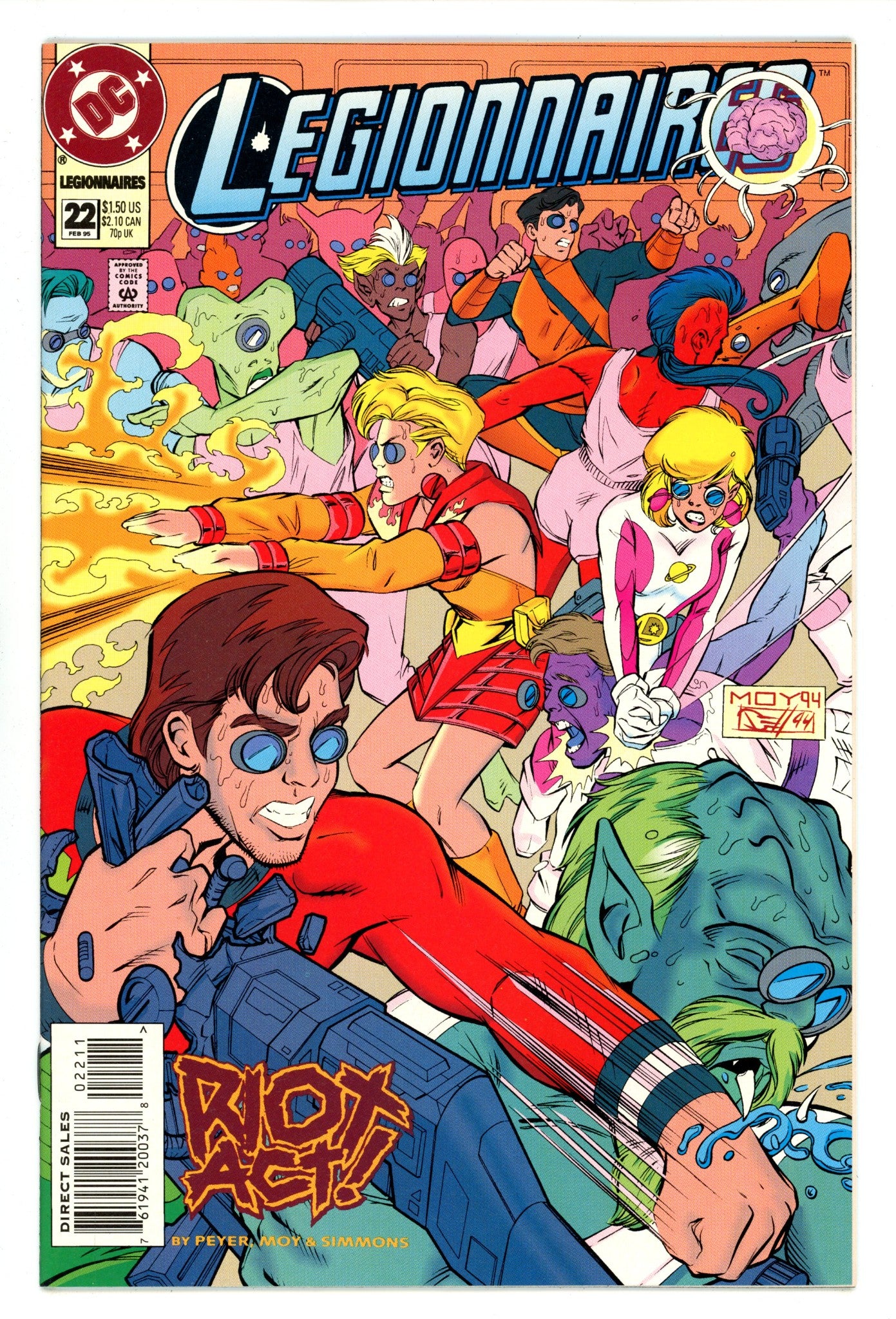 Legionnaires Vol 1 22 High Grade (1995) 