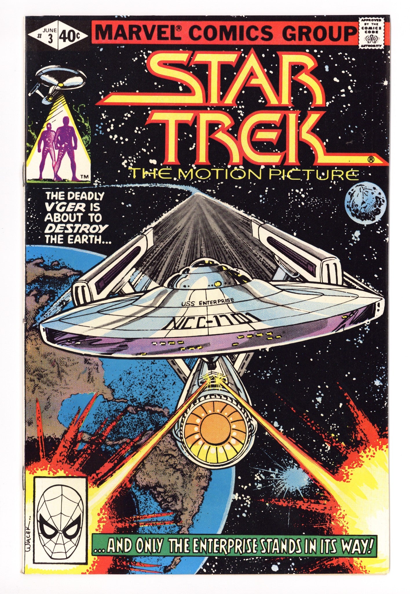 Star Trek 3 Mid Grade (1980) 