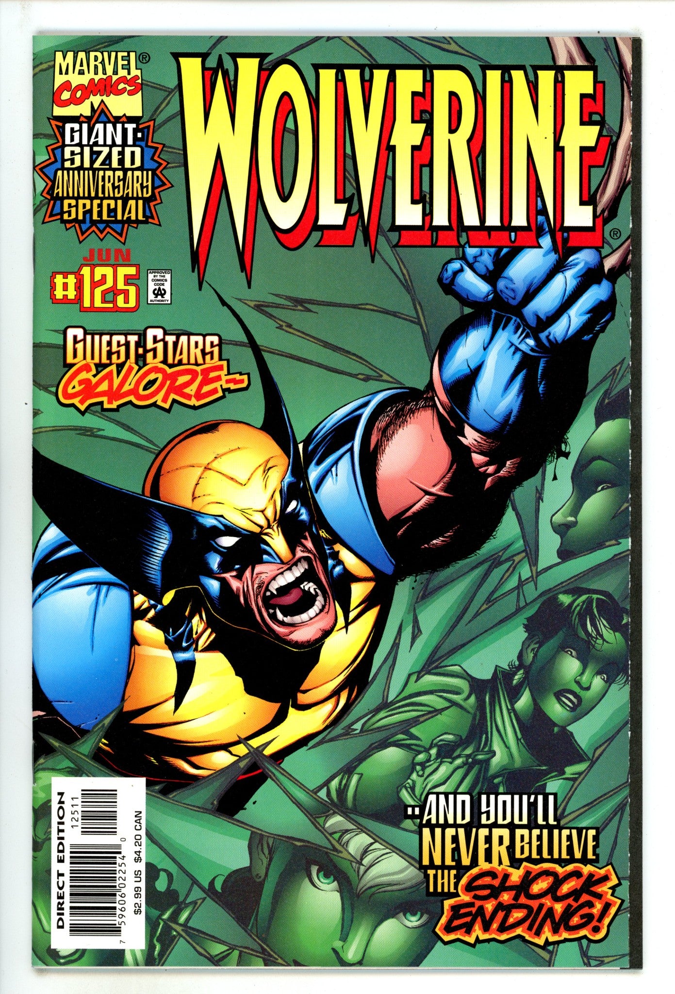 Wolverine Vol 2 125 NM- (9.2) (1998) 