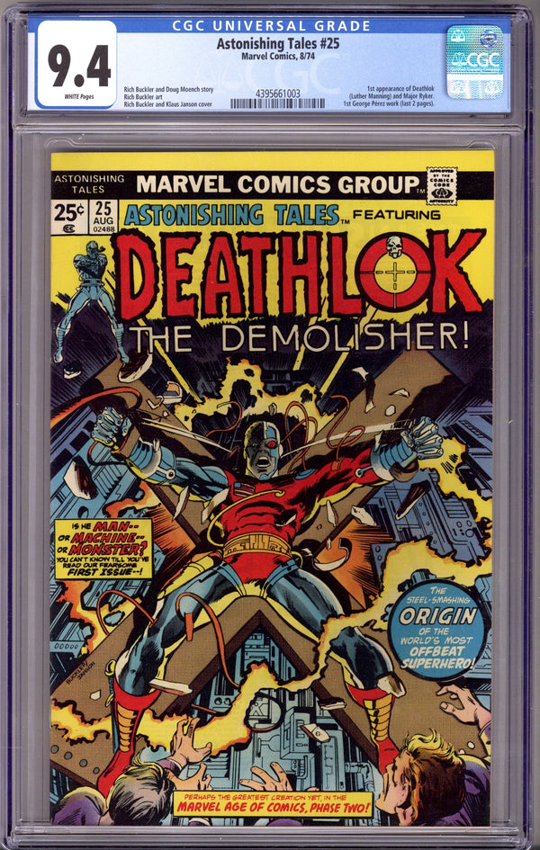 Astonishing Tales Vol 1 25 CGC 9.4 (NM) (1974)