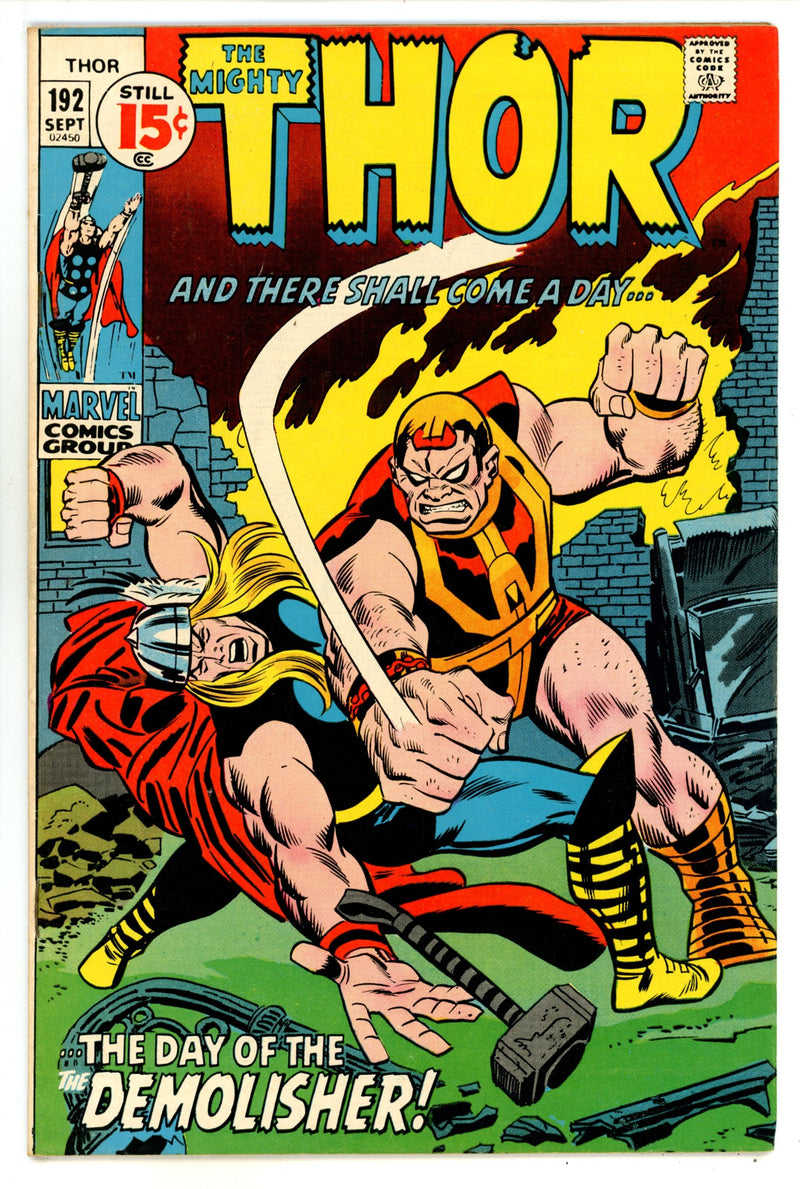 Thor Vol 1 192 FN (6.0) (1971) 