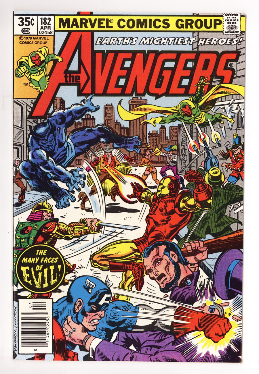 The Avengers Vol 1 182 VF (8.0) (1979) 