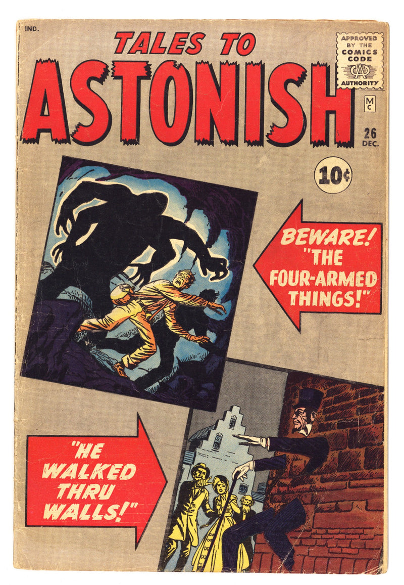 Tales to Astonish Vol 1 26 GD/VG (3.0) (1961) 