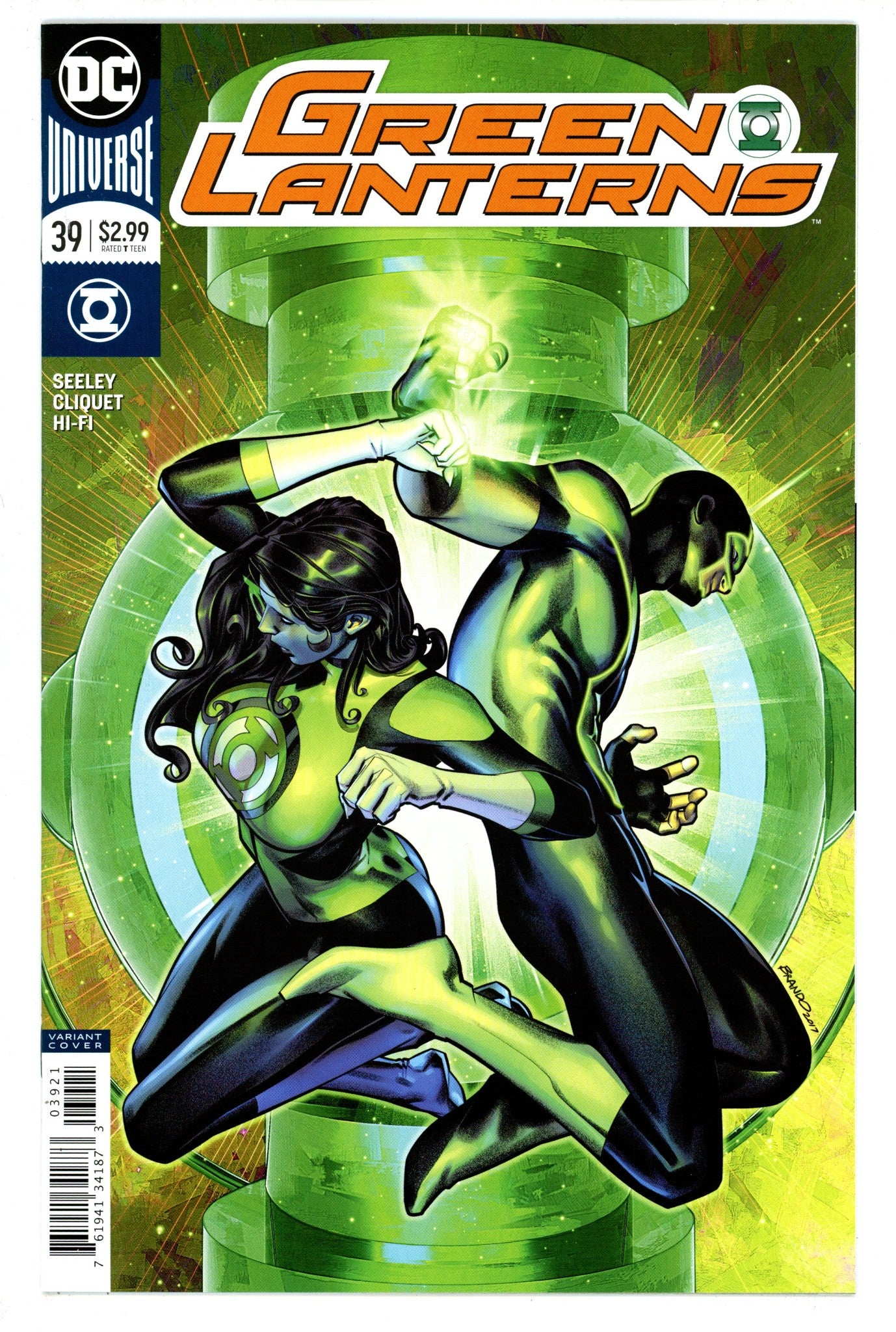 Green Lanterns 39 High Grade (2018) Peterson Variant 
