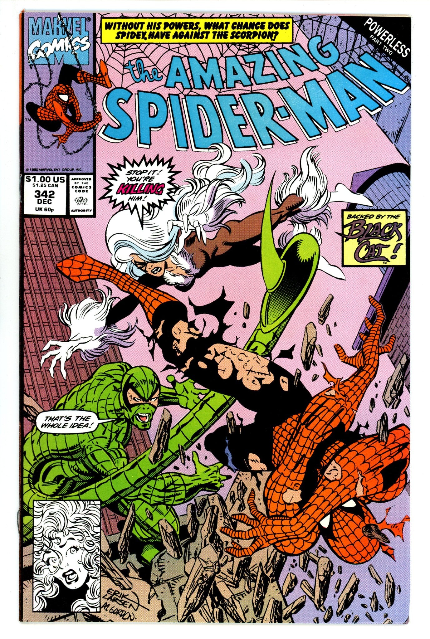 The Amazing Spider-Man Vol 1 342 VF- (7.5) (1990) 