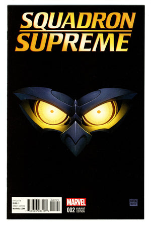 Squadron Supreme Vol 4 2 High Grade (2016) Kirk Incentive Variant