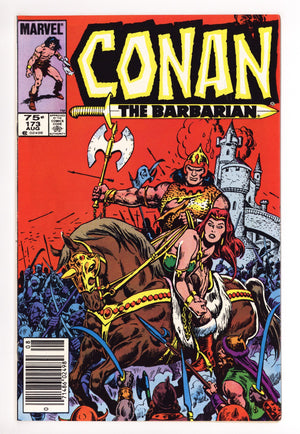 Conan the Barbarian Vol 1 173 Mid Grade (1985) Canadian Price Variant