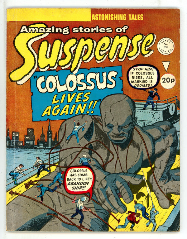 Amazing Stories of Suspense 191 VG/FN (5.0) (1981)