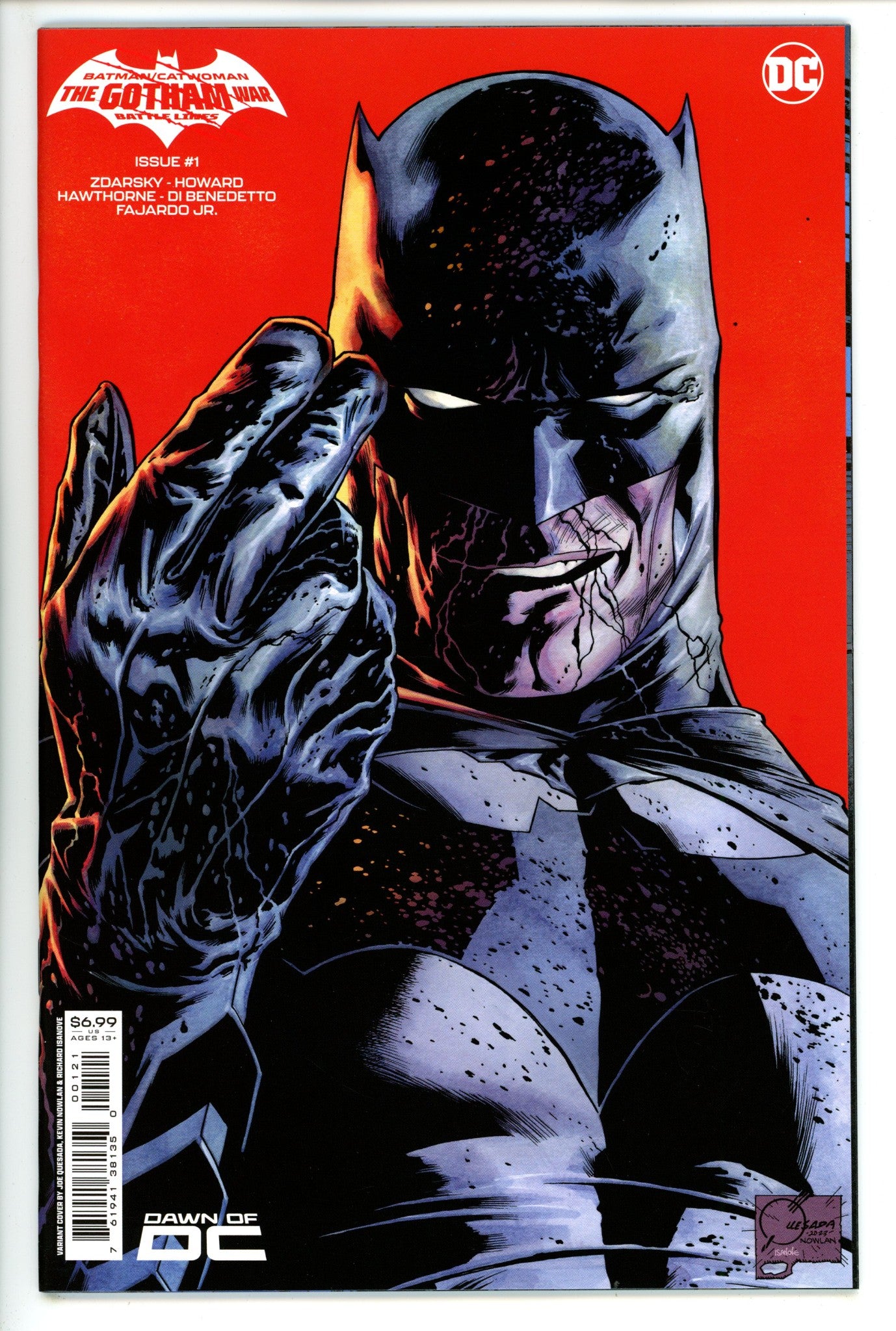 Batman / Catwoman: The Gotham War: Battle Lines 1 High Grade (2023) Quesada Variant 
