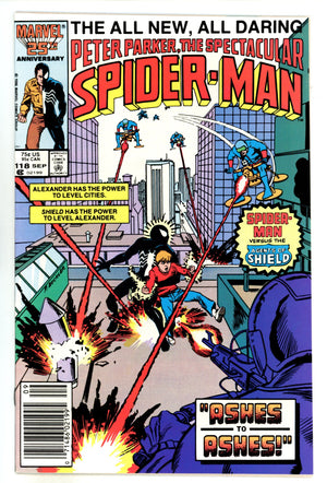 The Spectacular Spider-Man Vol 1 118 Mid Grade (1986) Newsstand