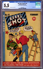 Big Shot 43 CGC 5.5 (FN-) (1944) thumbnail