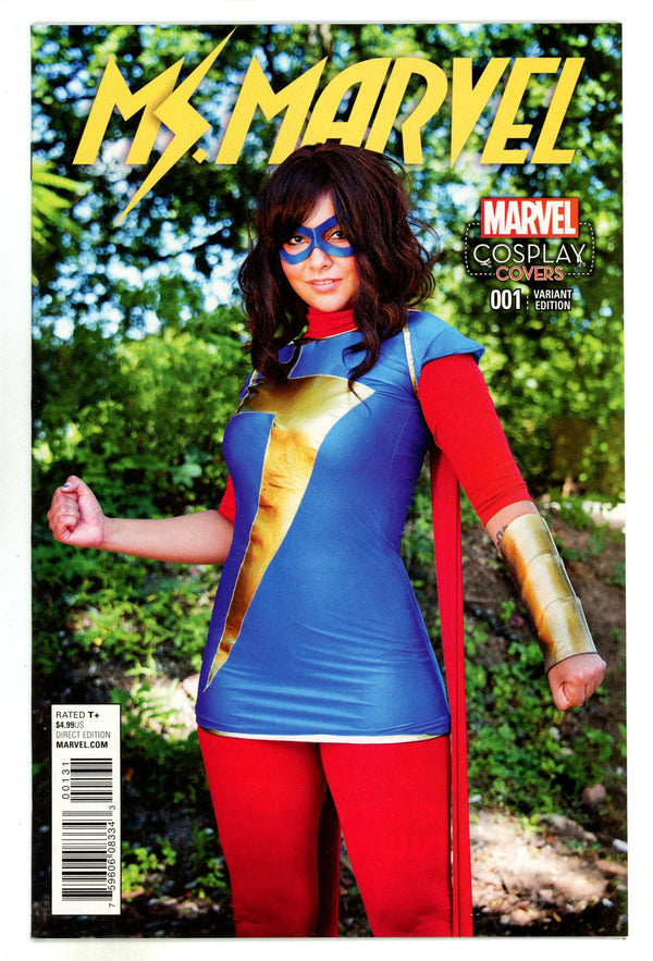 Ms. Marvel Vol 4 1 High Grade (2016) Cosplay Incentive Variant