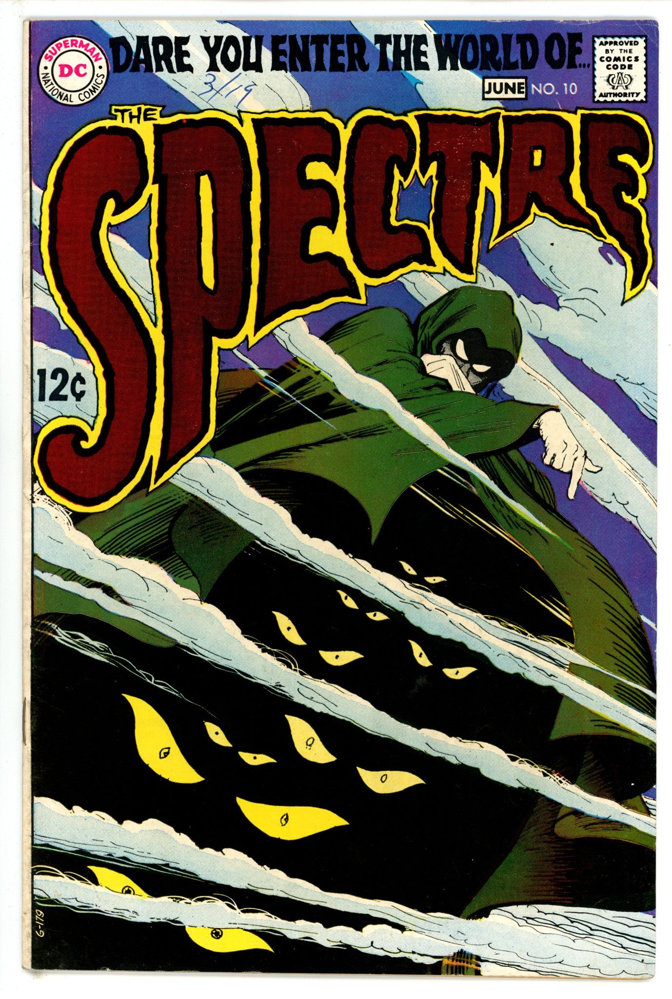 The Spectre Vol 1 10 VG/FN (5.0) (1969) 