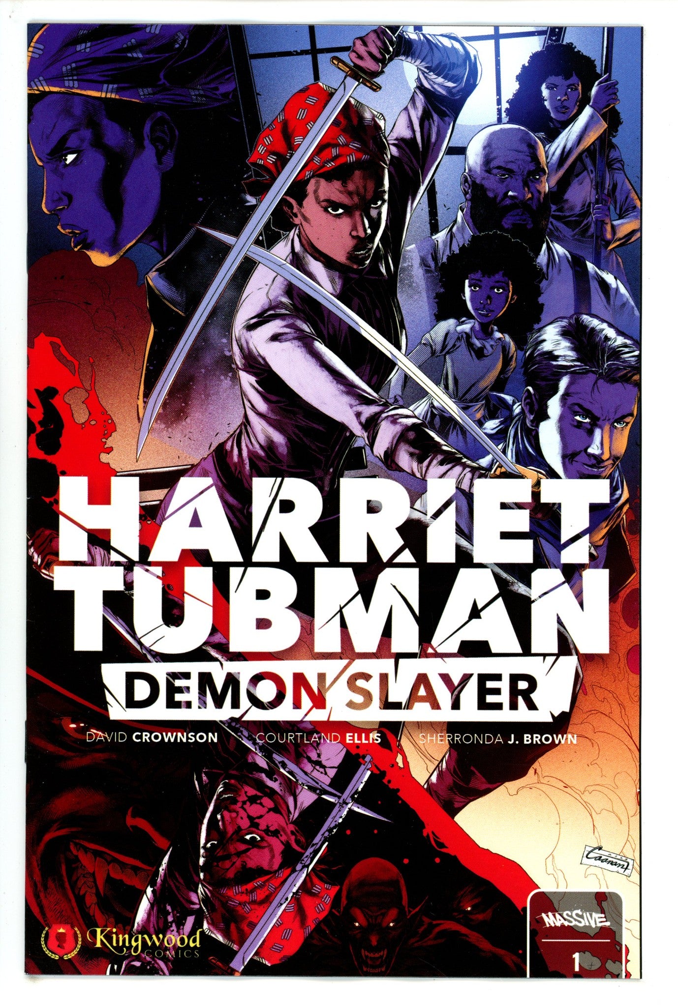 Harriet Tubman Demon Slayer 1 White Variant (2023)