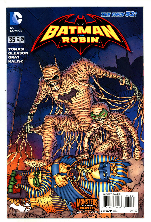 Batman and Robin Vol 2 35 High Grade (2014) Monsters of the Month Variant