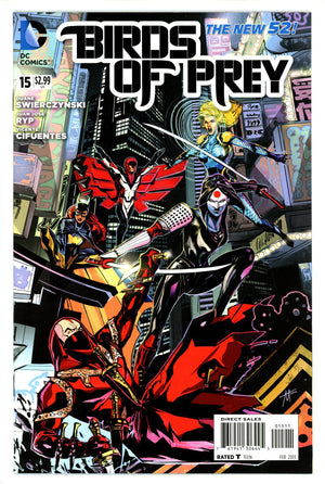 Birds of Prey Vol 3 15 High Grade (2013)