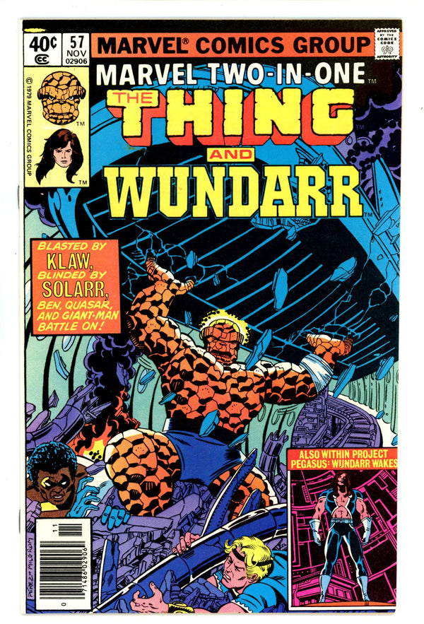 Marvel Two-in-One Vol 1 57 High Grade (1979) Newsstand