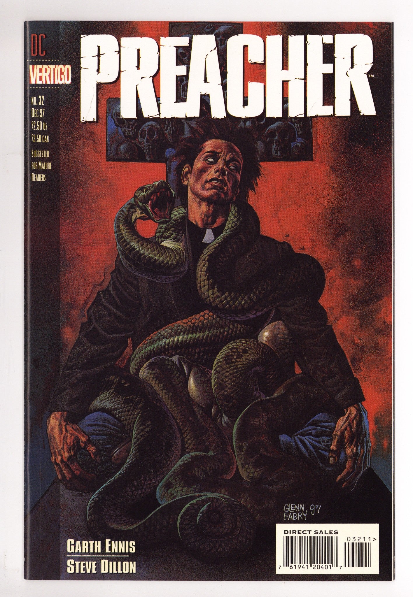 Preacher 32 High Grade (1997) 