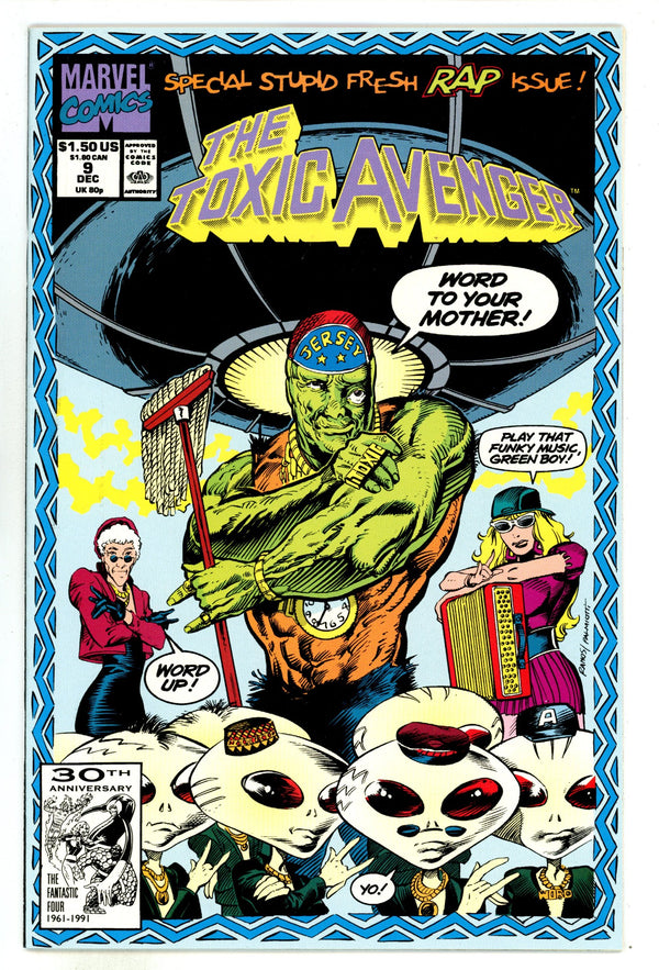 Toxic Avenger 9 NM- (9.2) (1991)